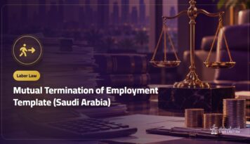 Mutual Termination of Employment Template (Saudi Arabia)